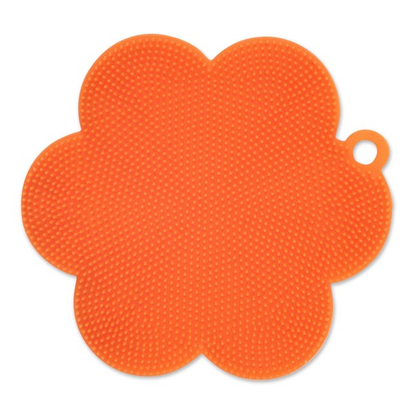 Rsvp International Silicone Soft Scrub - Orange POSY-O